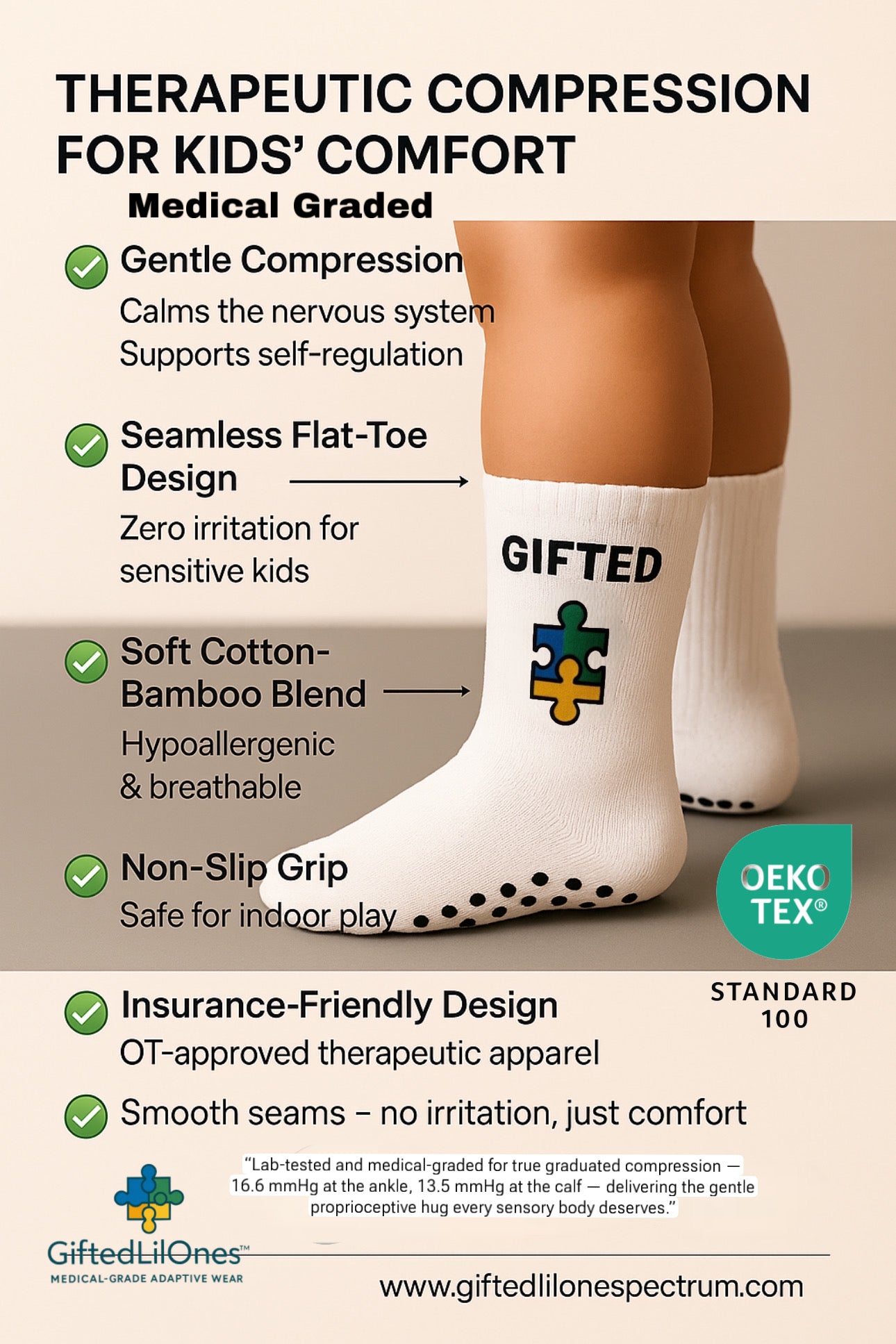 CalmStep™ socks